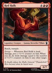Red Hulk - Magic: The Gathering - MoxLand