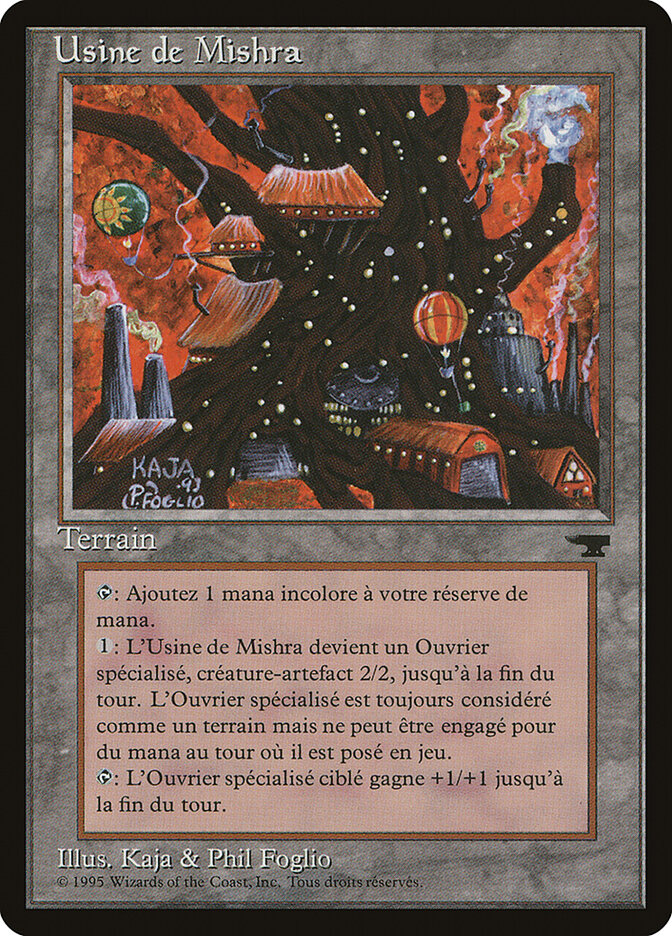 Fábrica de Mishra / Mishra's Factory - Magic: The Gathering - MoxLand
