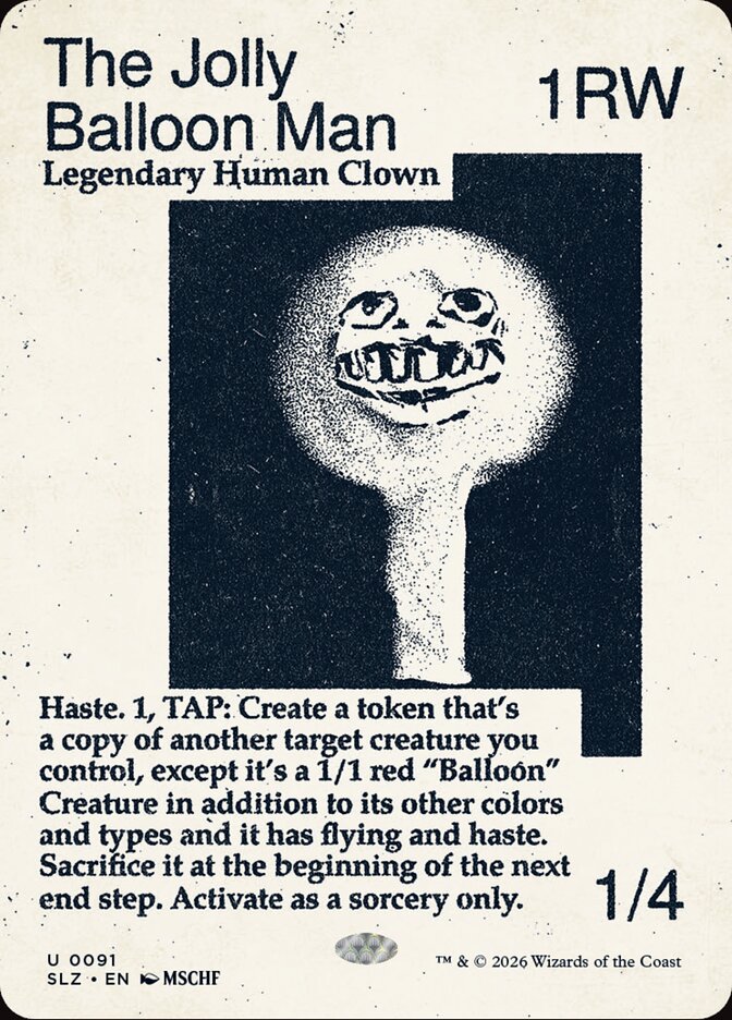 The Jolly Balloon Man - Magic: The Gathering - MoxLand