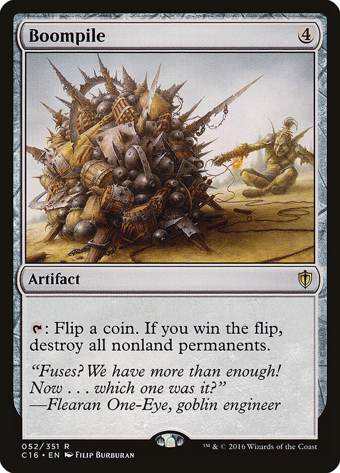 Monte de Bum / Boompile - Magic: The Gathering - MoxLand