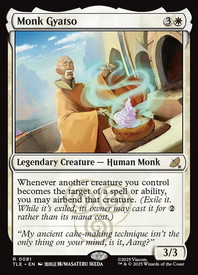 Monge Gyatso / Monk Gyatso - Magic: The Gathering - MoxLand