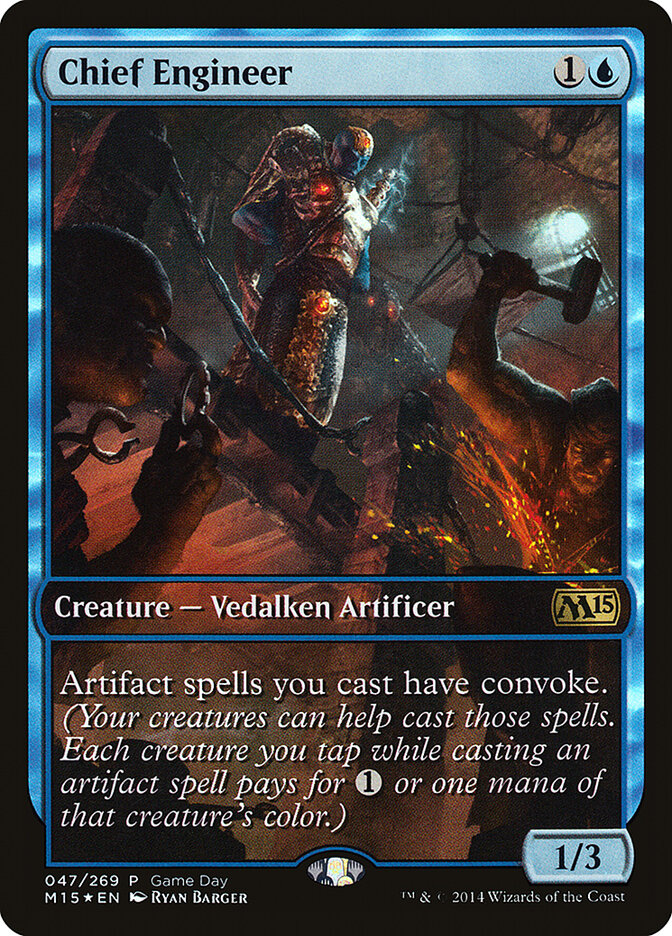 Engenheiro-chefe / Chief Engineer - Magic: The Gathering - MoxLand