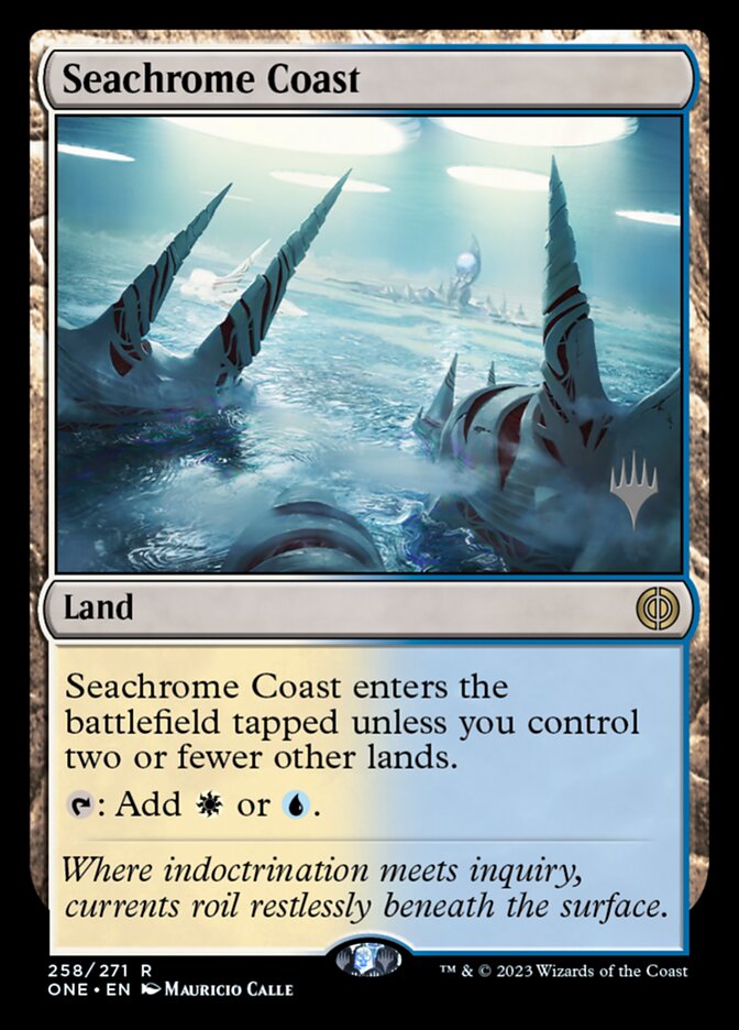 Costa do Mar de Cromo / Seachrome Coast - Magic: The Gathering - MoxLand
