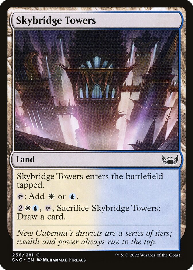 Torres da Ponte Celeste / Skybridge Towers - Magic: The Gathering - MoxLand