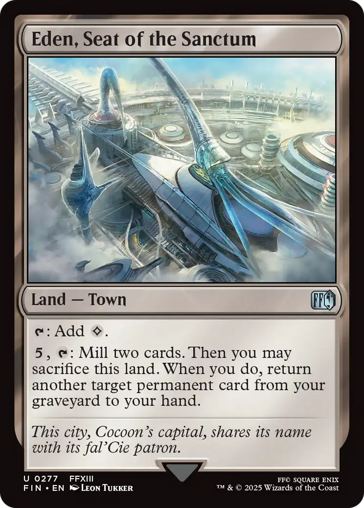 Éden, Base do Sanctum / Eden, Seat of the Sanctum - Magic: The Gathering - MoxLand