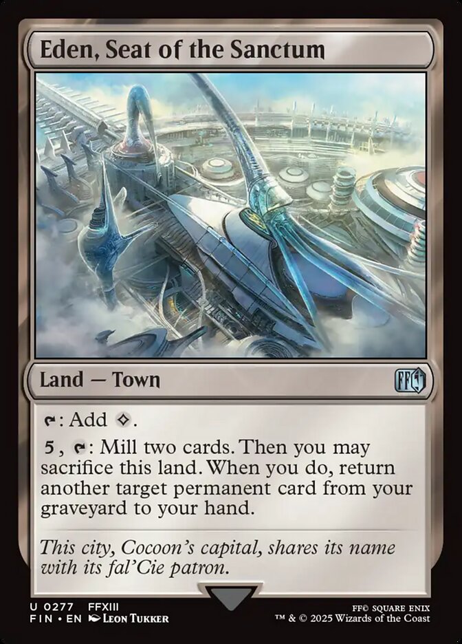 Éden, Base do Sanctum / Eden, Seat of the Sanctum - Magic: The Gathering - MoxLand