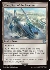 Éden, Base do Sanctum / Eden, Seat of the Sanctum - Magic: The Gathering - MoxLand