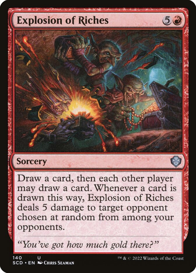 Explosão de Riquezas / Explosion of Riches - Magic: The Gathering - MoxLand