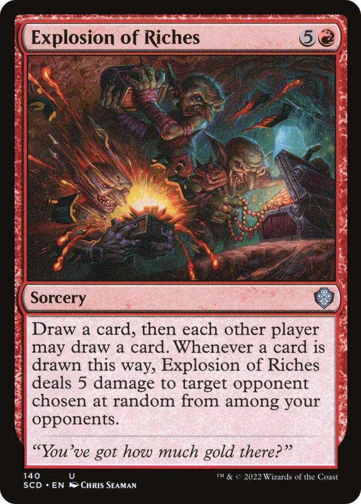 Explosão de Riquezas / Explosion of Riches - Magic: The Gathering - MoxLand
