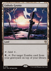 Grotão Profano / Unholy Grotto - Magic: The Gathering - MoxLand