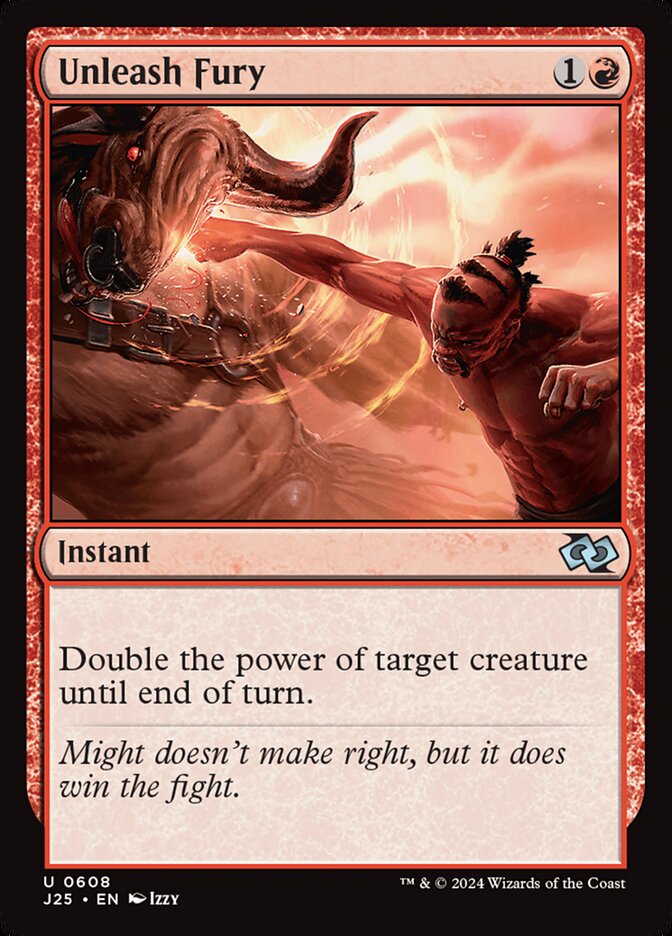 Soltar a Fúria / Unleash Fury - Magic: The Gathering - MoxLand