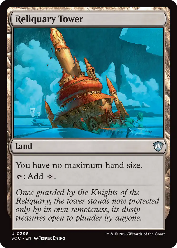 Torre do Relicário / Reliquary Tower - Magic: The Gathering - MoxLand