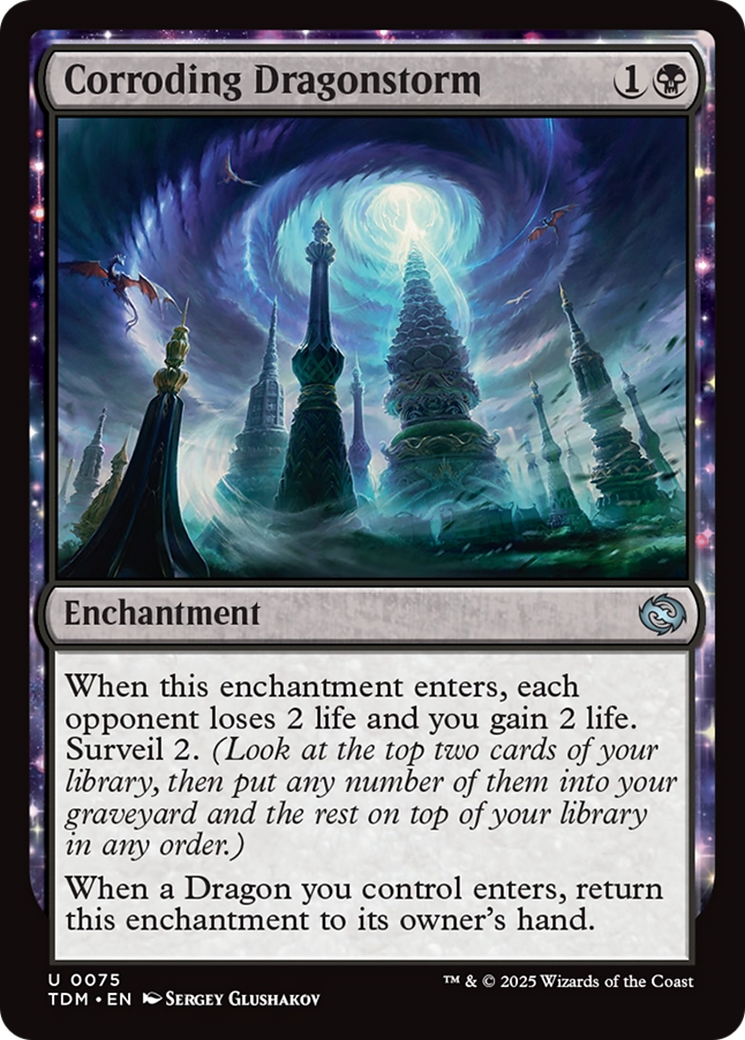 Tempestade de Dragões Corrosiva / Corroding Dragonstorm - Magic: The Gathering - MoxLand