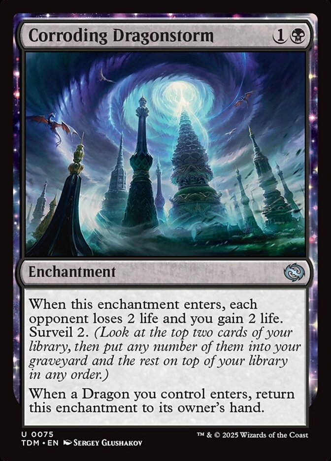 Tempestade de Dragões Corrosiva / Corroding Dragonstorm - Magic: The Gathering - MoxLand
