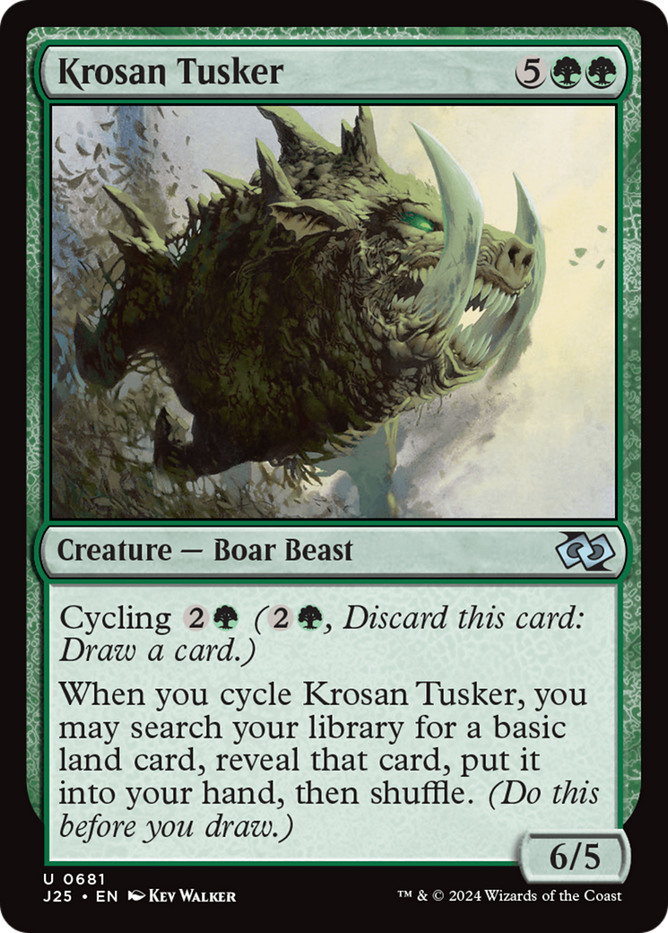 Javali Krosano / Krosan Tusker - Magic: The Gathering - MoxLand