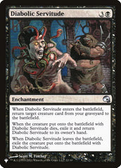 Servidão Diabólica / Diabolic Servitude - Magic: The Gathering - MoxLand