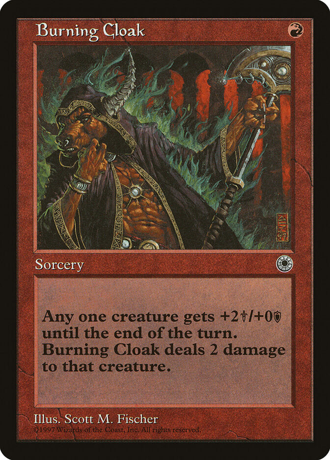 Burning Cloak / Burning Cloak - Magic: The Gathering - MoxLand
