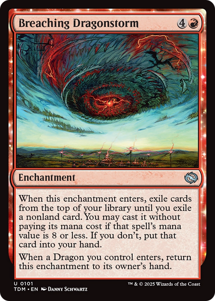 Tempestade de Dragões Ruptora / Breaching Dragonstorm - Magic: The Gathering - MoxLand