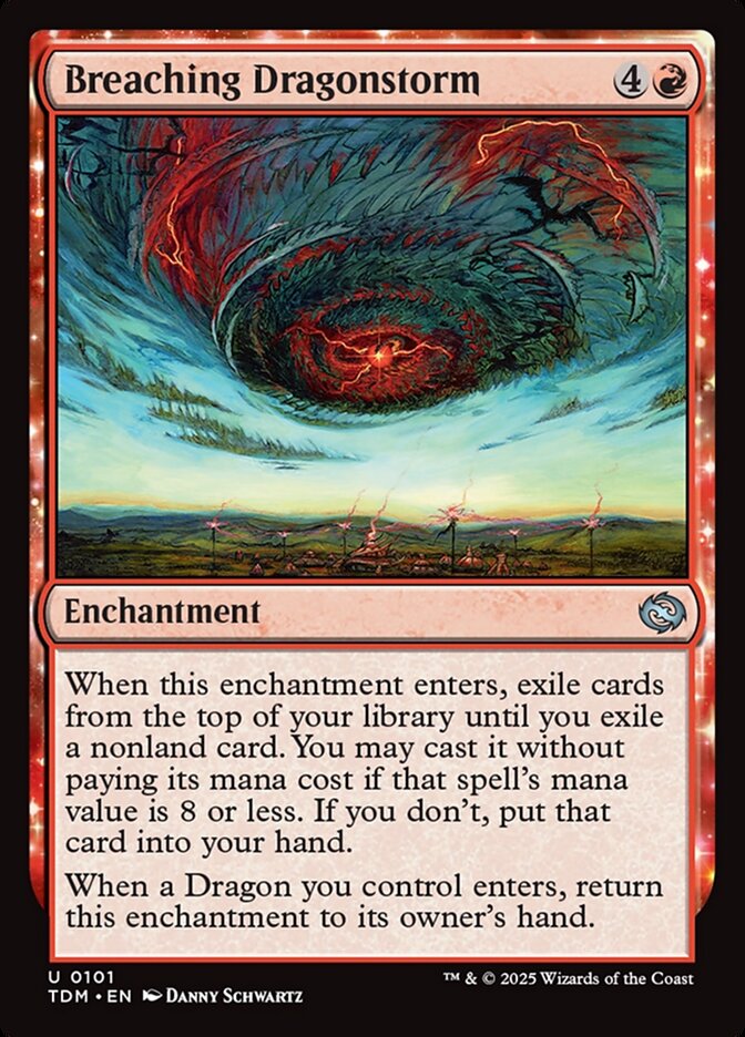 Tempestade de Dragões Ruptora / Breaching Dragonstorm - Magic: The Gathering - MoxLand