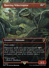Velociraptor à Caça / Hunting Velociraptor - Magic: The Gathering - MoxLand