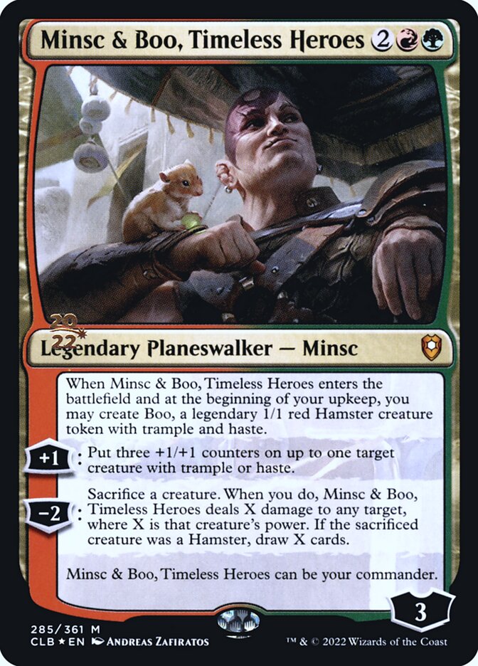 Minsc & Boo, Heróis Atemporais / Minsc & Boo, Timeless Heroes - Magic: The Gathering - MoxLand