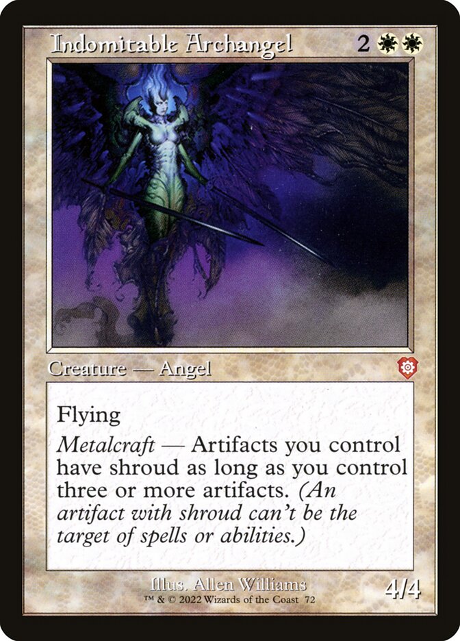 Arcanjo Indomável / Indomitable Archangel - Magic: The Gathering - MoxLand