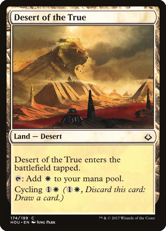 Deserto da Verdadeira / Desert of the True - Magic: The Gathering - MoxLand