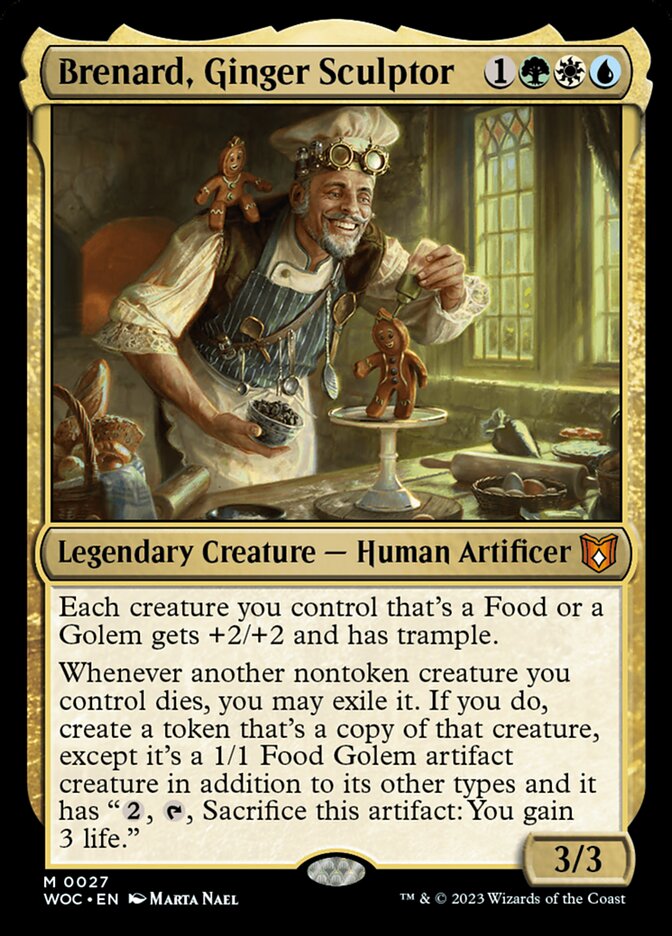 Brenard, Escultor do Gengibre / Brenard, Ginger Sculptor - Magic: The Gathering - MoxLand