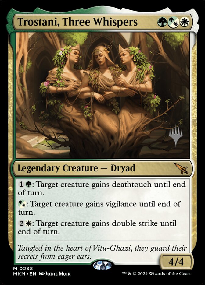 Trostani, Três Sussurros / Trostani, Three Whispers - Magic: The Gathering - MoxLand