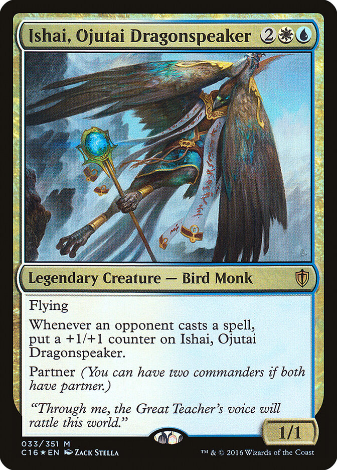 Ishai, Porta-voz dos Dragões de Ojutai / Ishai, Ojutai Dragonspeaker - Magic: The Gathering - MoxLand