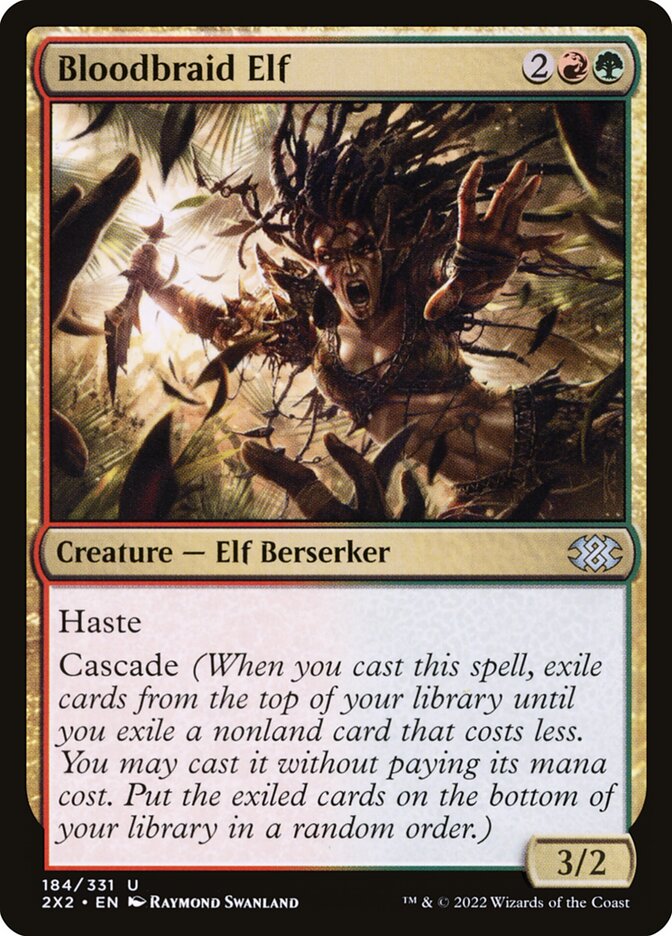 Elfo Tranças-de-sangue / Bloodbraid Elf - Magic: The Gathering - MoxLand