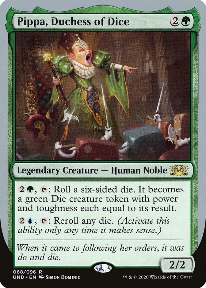 Pippa, Duchess of Dice / Pippa, Duchess of Dice - Magic: The Gathering - MoxLand
