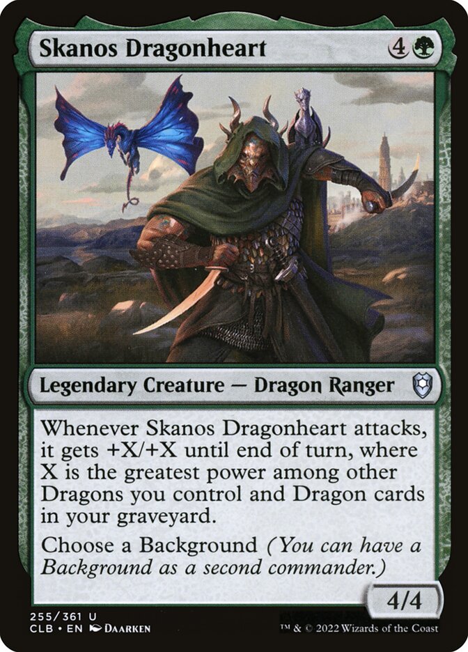 Skanos Coração Dracônico / Skanos Dragonheart - Magic: The Gathering - MoxLand