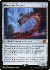 Serpente Espiralâmina / Bladecoil Serpent - Magic: The Gathering - MoxLand