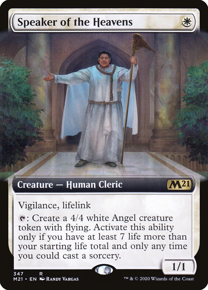 Porta-voz dos Céus / Speaker of the Heavens - Magic: The Gathering - MoxLand
