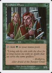 Elfos de Fyndhorn / Fyndhorn Elves - Magic: The Gathering - MoxLand