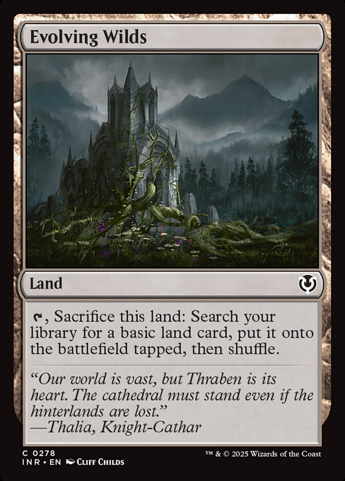 Terras em Desenvolvimento / Evolving Wilds - Magic: The Gathering - MoxLand