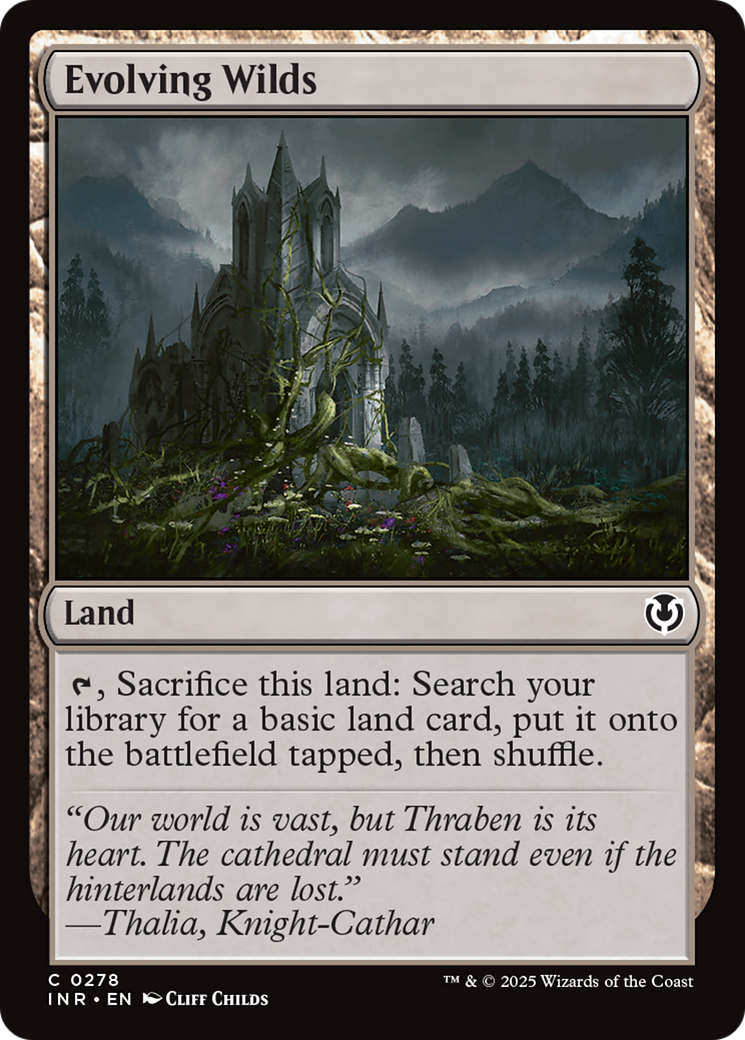 Terras em Desenvolvimento / Evolving Wilds - Magic: The Gathering - MoxLand