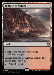 Templo da Maleficência / Temple of Malice - Magic: The Gathering - MoxLand