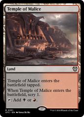 Templo da Maleficência / Temple of Malice - Magic: The Gathering - MoxLand