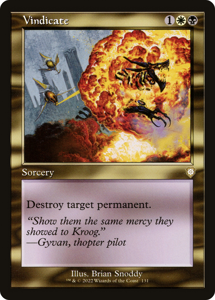 Vindicar / Vindicate - Magic: The Gathering - MoxLand