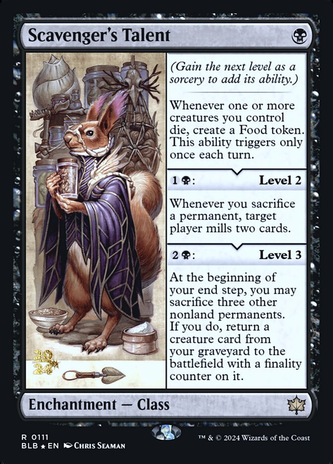 Scavenger's Talent - Magic: The Gathering - MoxLand