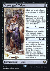Scavenger's Talent - Magic: The Gathering - MoxLand