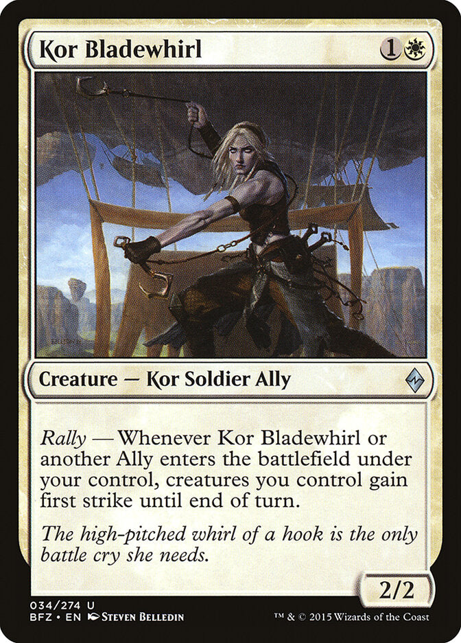 Lâmina-veloz Kor / Kor Bladewhirl - Magic: The Gathering - MoxLand