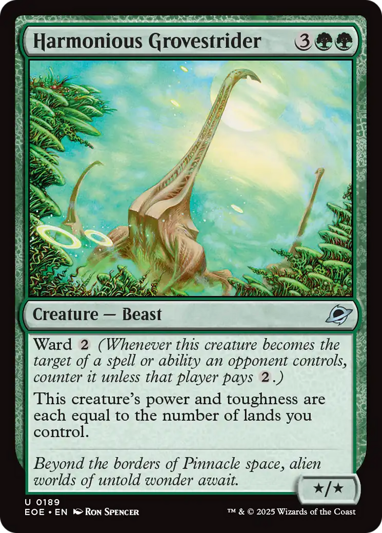 Andarilho dos Ermos Harmonioso / Harmonious Grovestrider - Magic: The Gathering - MoxLand