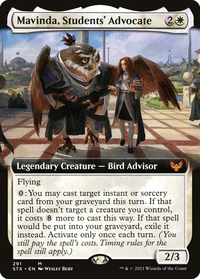 Mavinda, Defensora dos Estudantes / Mavinda, Students' Advocate - Magic: The Gathering - MoxLand