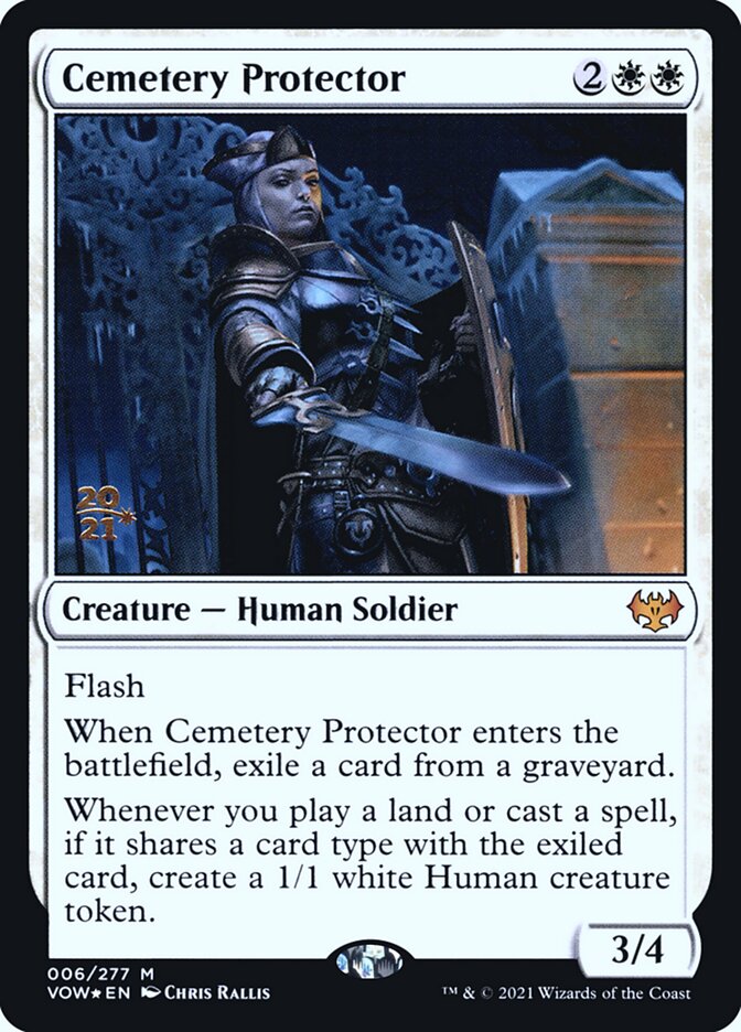 Protetora do Sepulcrário / Cemetery Protector - Magic: The Gathering - MoxLand