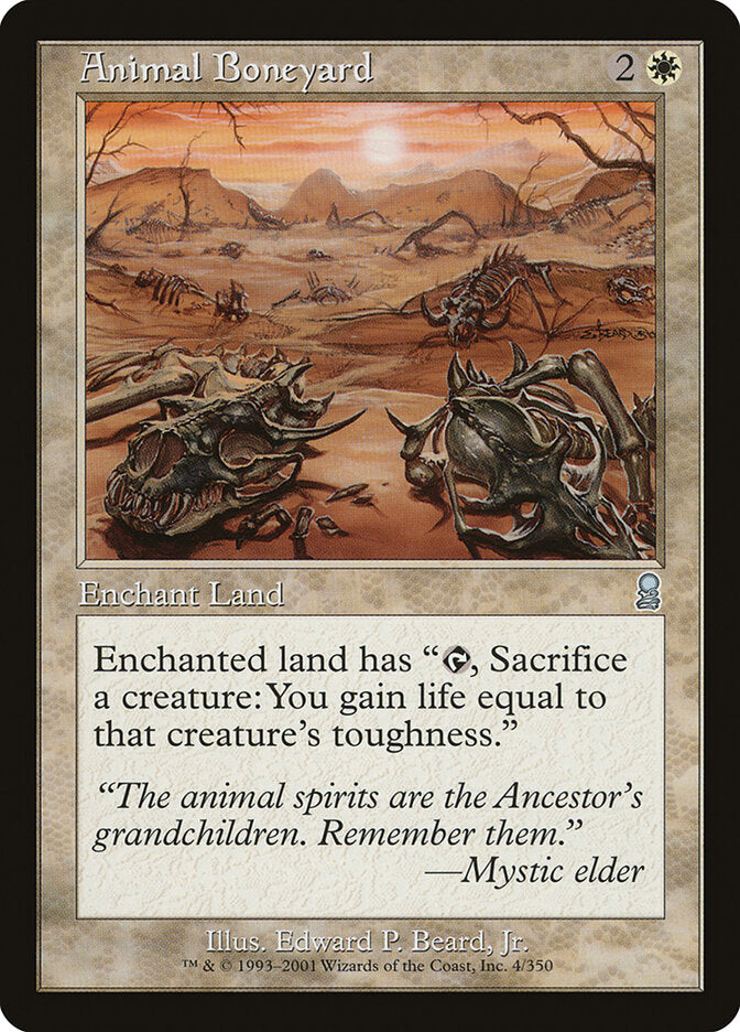 Cemitério de Animais / Animal Boneyard - Magic: The Gathering - MoxLand