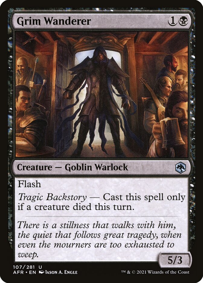 Errante Sinistro / Grim Wanderer - Magic: The Gathering - MoxLand