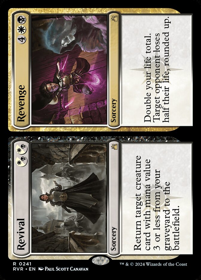 Revitalização / Revanche / Revival / Revenge - Magic: The Gathering - MoxLand